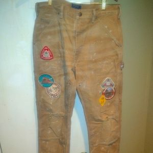 Men's Ralph Lauren Patchwork/Paint Splatter